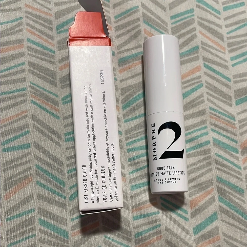 Morphe Good Talk Blotted Matte Lipstick - Red Sunset